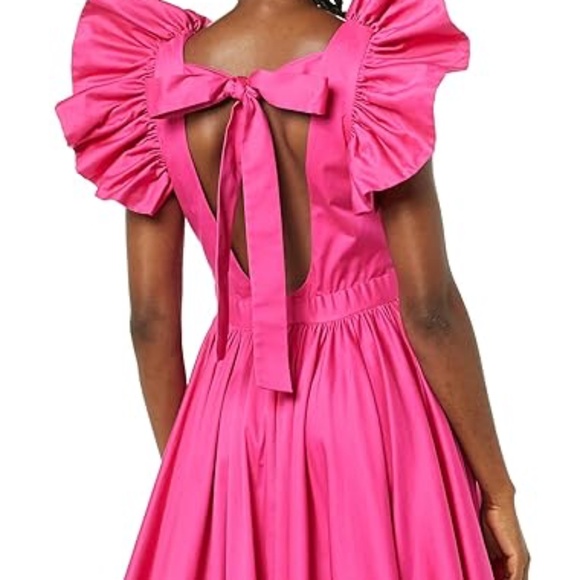 NEW- Ruffle Dress with Flounce (Pink) - Featured on Making The Cut TV Show - Picture 2 of 5
